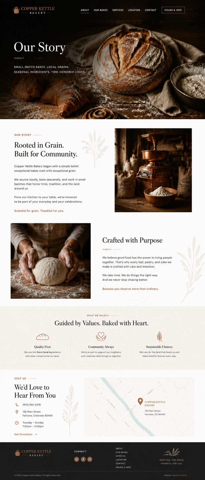 About design mockup
